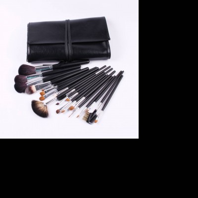 2021 Free Samples Beauty Products Goat Hair Eyelash Eyeshadow Foundation Lip Black Makeup Brush Set Private Label Makeup Tools