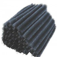 Uv- proof pp 150mm gutter brush guard filter roof sale high quality leaf protection