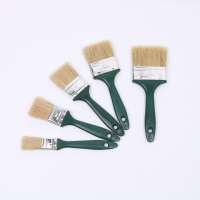 High Quality Colors Rubber/plastic Handle Bristle Oil Paint Brush