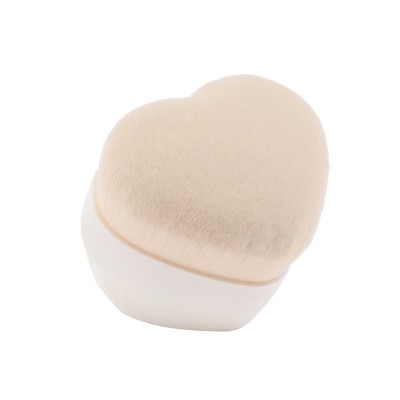 Kinlly Pearl White Foundation Brush with Synthetic Hair