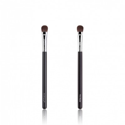 Top Quality Brown Hair Makeup Wooden Handle Eyeshadow Makeup Brush