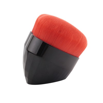 Red and Black Color Kabuki Foundation Brush